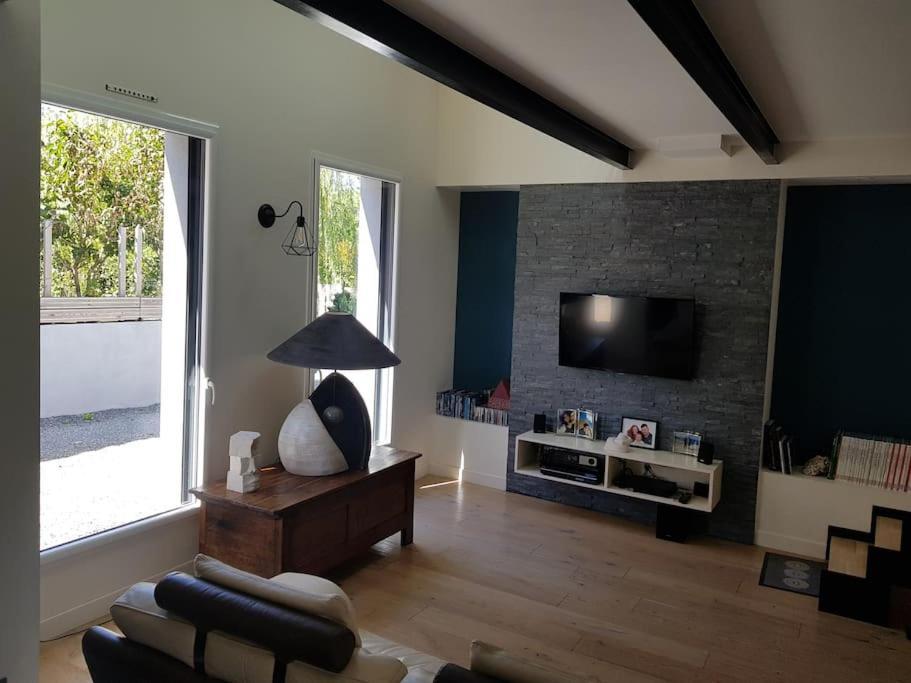 9 Pers 160 M² +Jardin- 10Mn Nantes -30Mn Mer Bouguenais Eksteriør bilde