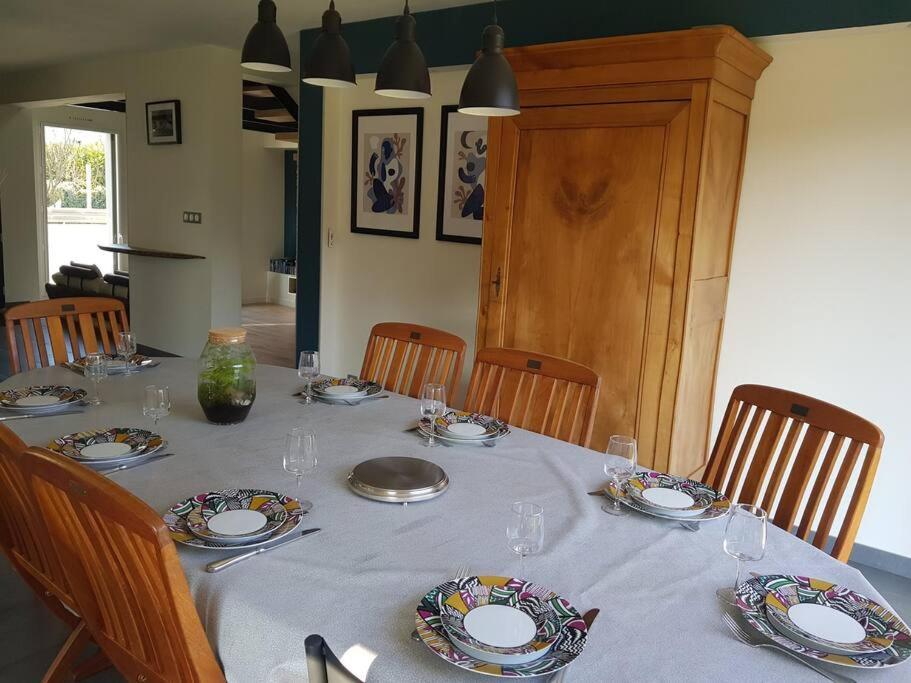 9 Pers 160 M² +Jardin- 10Mn Nantes -30Mn Mer Bouguenais Eksteriør bilde