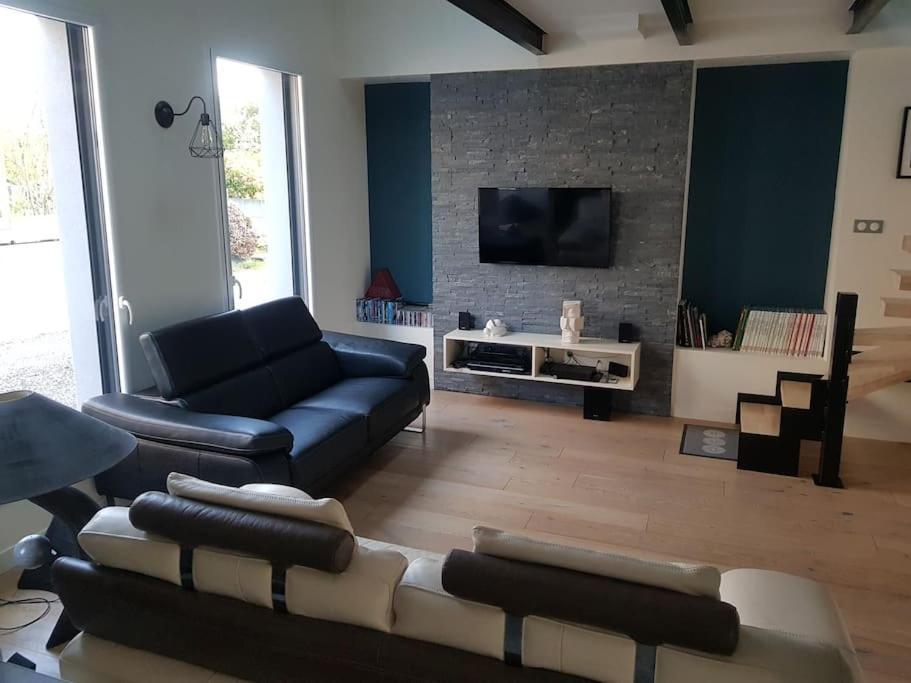 9 Pers 160 M² +Jardin- 10Mn Nantes -30Mn Mer Bouguenais Eksteriør bilde